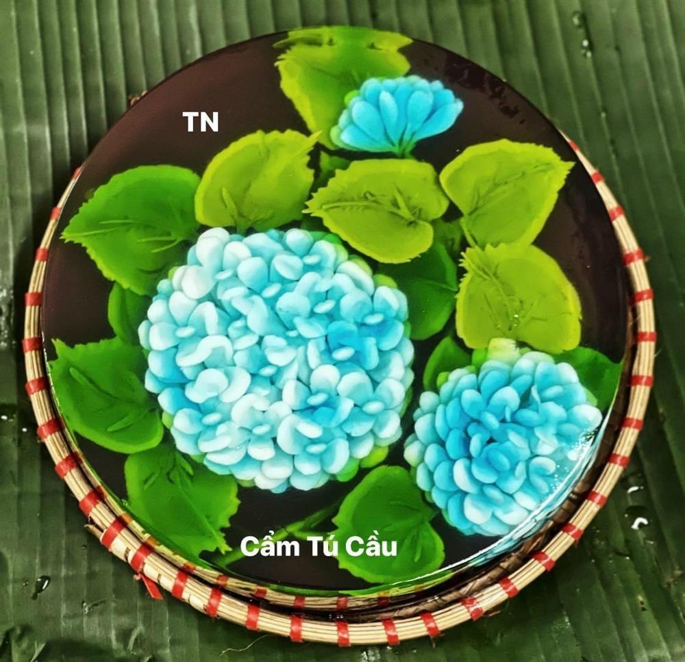 Chiếc bánh thạch rau câu 12 triệu tạo hình chữ S với sắc hoa 3 miền đất Việt-5