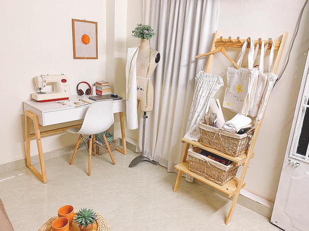 Chỉ với 8 triệu, cô gái Đà Nẵng cải tạo căn phòng trọ 12m² sang trang mới-8