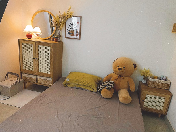 Chỉ với 8 triệu, cô gái Đà Nẵng cải tạo căn phòng trọ 12m² sang trang mới-12