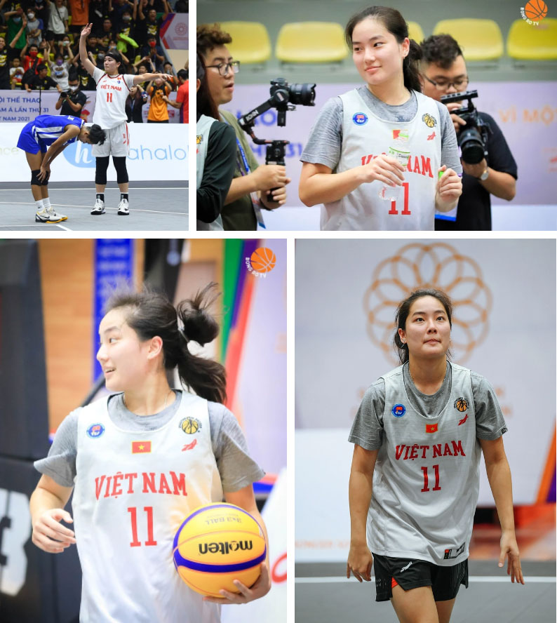 Cặp chị em sinh đôi tại SEA Games 31: Hiện tượng bóng rổ từ Mỹ về Việt Nam thi đấu, sở hữu loạt khoảnh khắc dễ thương-10