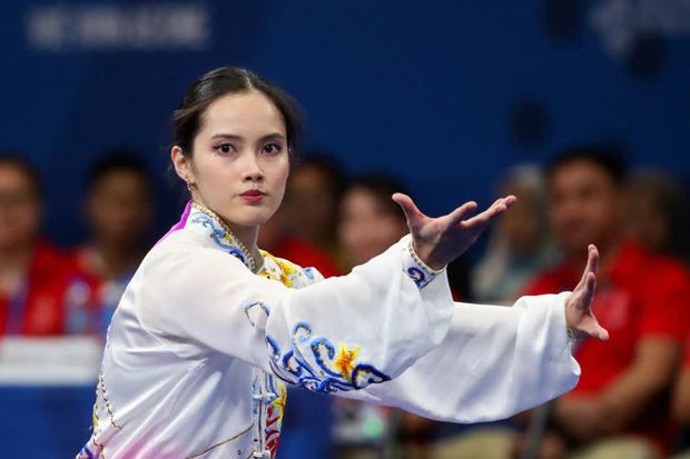 Nhan sắc gây xao xuyến của Nữ thần Philippines” SEA Games năm nay: Con gái đánh võ thì ra vẫn có thể dịu dàng cuốn hút đến thế-3