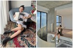 'Cô em Trendy' Khánh Linh khoe không gian bên trong căn penthouse duplex siêu sang