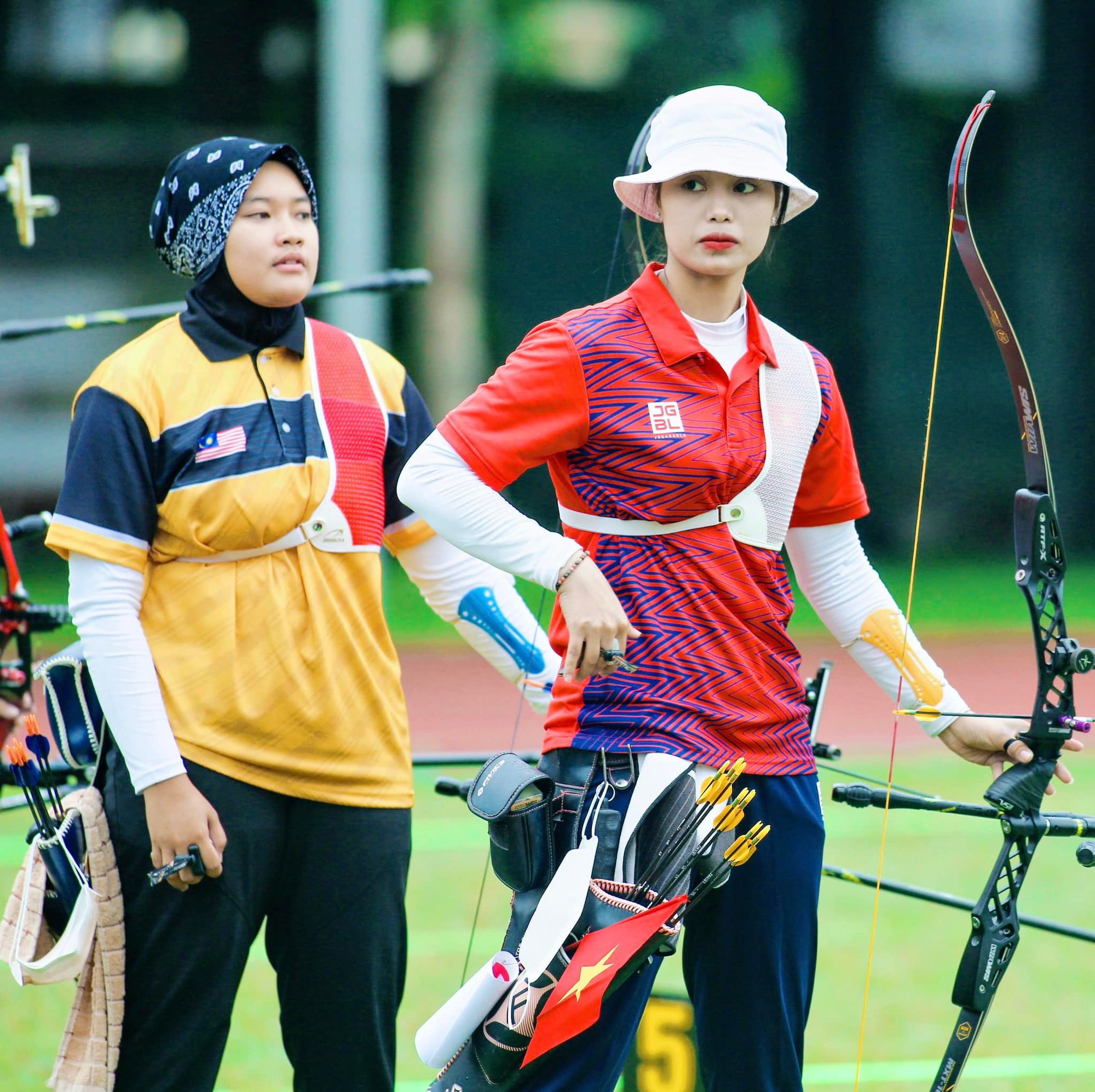 Những bóng hồng xinh đẹp, tài giỏi của thể thao Việt Nam tại SEA Games 31-7