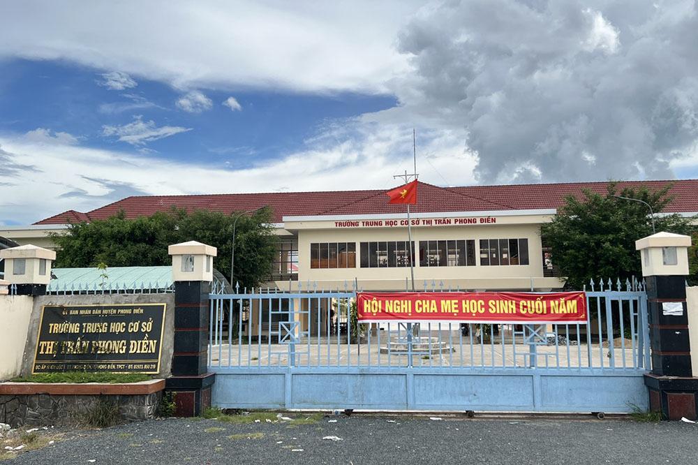 Học sinh lớp 9 ở Cần Thơ bị bảo vệ trường đánh gãy xương hàm-1