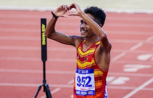 Tấm HCB quý hơn vàng của VĐV đi vào lịch sử Timor Leste tại SEA Games 31-4