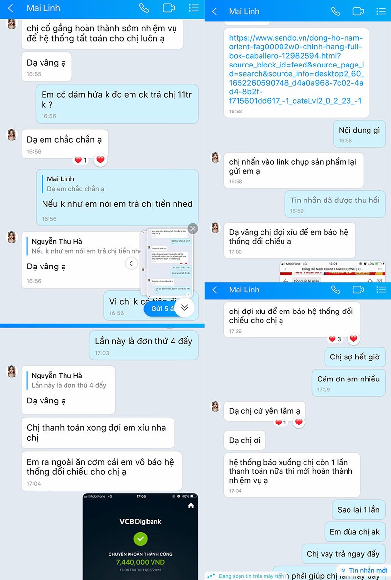 Người phụ nữ mắc ung thư bị lừa đảo hàng chục triệu vì cả tin làm cộng tác viên online nhận tiền hoa hồng-8