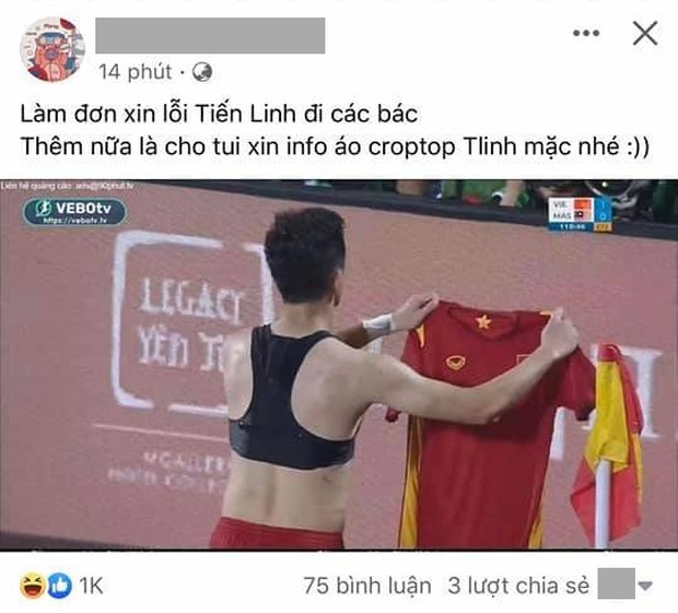 Chiếc crop-top đen cùng Tiến Linh làm nên chiến thắng tạc vào tháng 5 là gì mà ai cũng đòi mua?-5