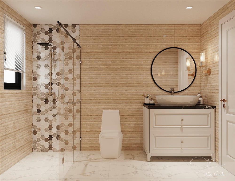 Nhà phố ở Long An thiết kế tân cổ điển, đẹp sắc sảo mà không rườm rà-22