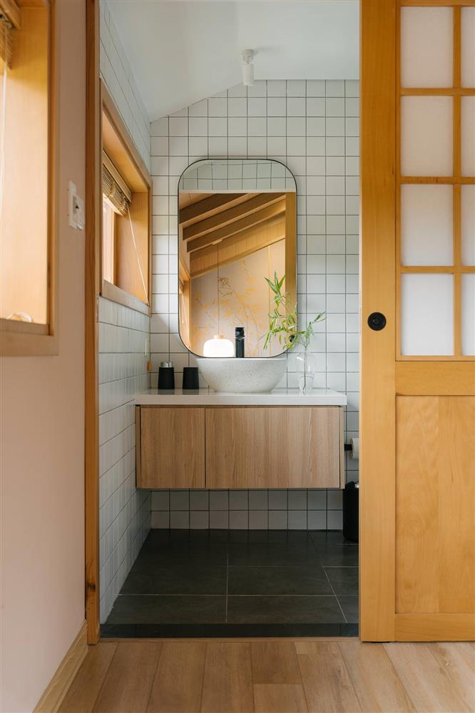 Trốn phố lên Ba Vì xây biệt thự song lập kiểu Nhật đẹp như tranh-11