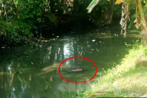 Phát hiện thi thể nữ giới chết bất thường dưới mương nước cạn-1