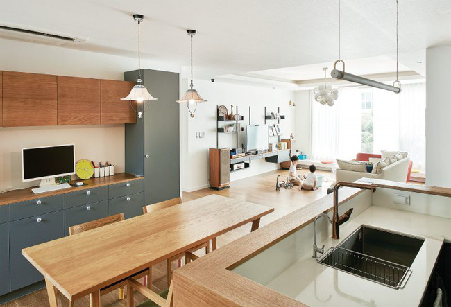 Căn hộ nhỏ vô cùng gọn gàng và ngăn nắp của bà mẹ 2 con người Hàn Quốc-2