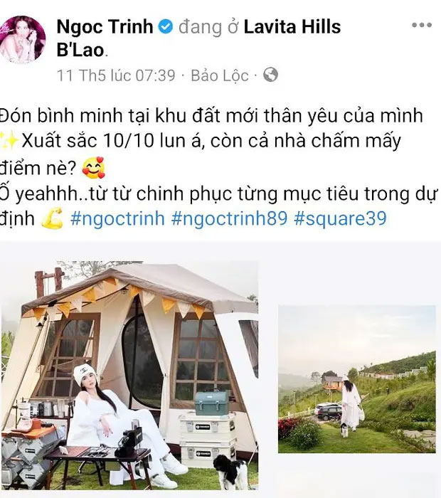 Xác minh vụ facebook Ngọc Trinh đăng tin sai sự thật việc mua đất ở Bảo Lộc-2