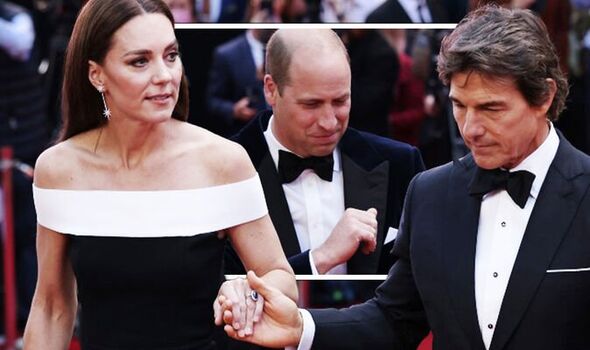 Dìu tay Công nương Kate trên thảm đỏ, Tom Cruise bị chất vấn với chi tiết bất thường, phản ứng của Hoàng tử William gây chú ý-4