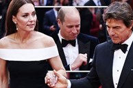 Dìu tay Công nương Kate trên thảm đỏ, Tom Cruise bị chất vấn với chi tiết bất thường, phản ứng của Hoàng tử William gây chú ý