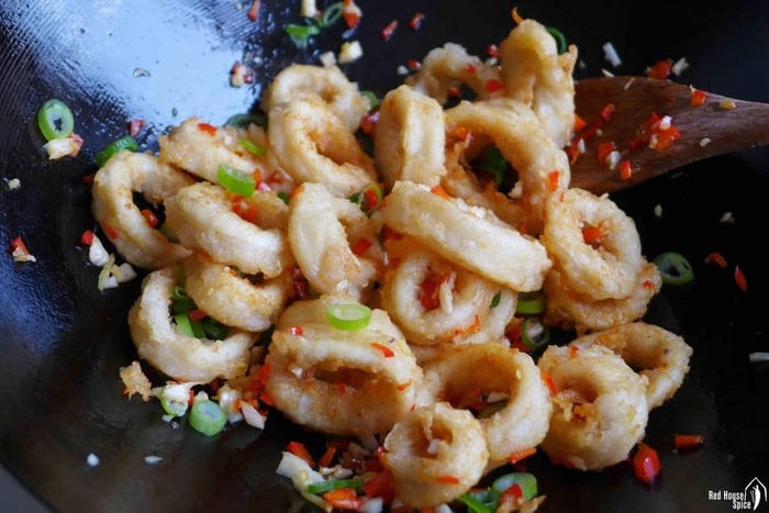 Trổ tài làm mực muối tiêu kiểu Trung thay đổi khẩu vị, chồng con mê mẩn-4