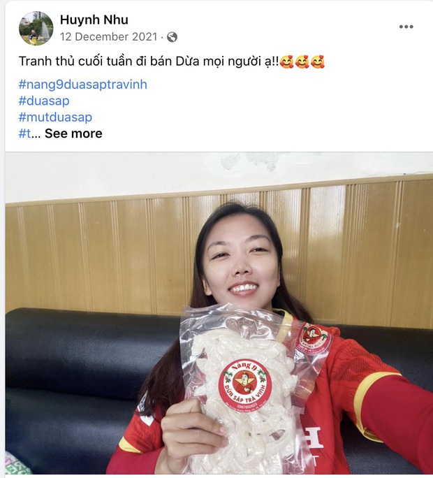Chân dung Huỳnh Như - đội trưởng ghi bàn thắng duy nhất đem về HCV cho tuyển nữ Việt Nam: Trên sân đá bóng, về nhà bán dừa-7
