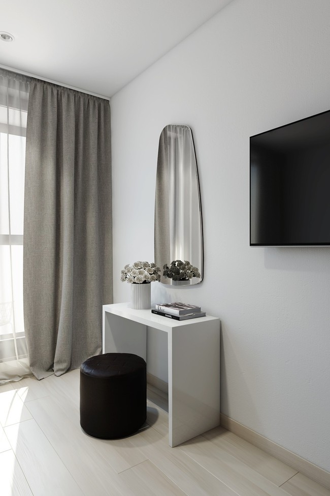 Căn hộ nhỏ vỏn vẹn 30m² nhưng vô cùng ấn tượng vì sự gọn gàng và gam màu trung tính-3