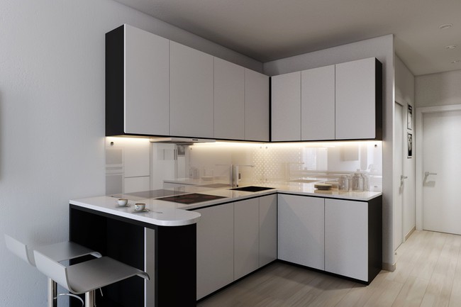 Căn hộ nhỏ vỏn vẹn 30m² nhưng vô cùng ấn tượng vì sự gọn gàng và gam màu trung tính-4