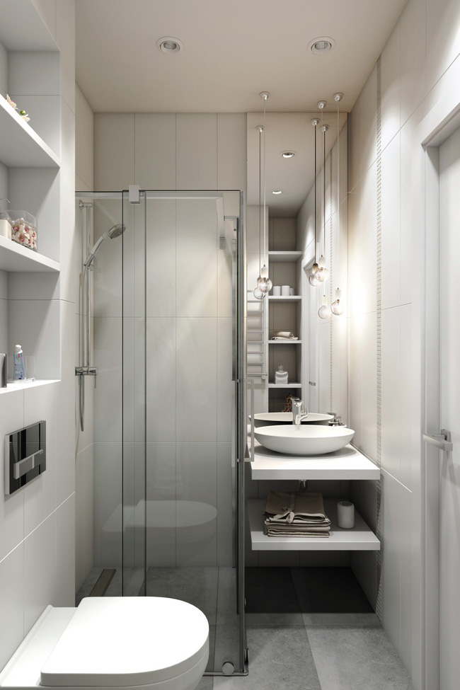 Căn hộ nhỏ vỏn vẹn 30m² nhưng vô cùng ấn tượng vì sự gọn gàng và gam màu trung tính-6