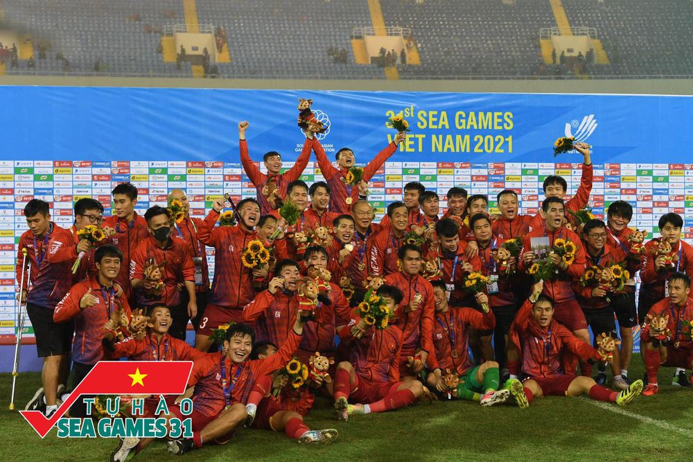 Những khoảnh khắc đầy cảm xúc trong trận chung kết U23 Việt Nam - U23 Thái Lan: Món quà tri ân vô giá tới người hâm mộ và HLV Park Hang-seo-2