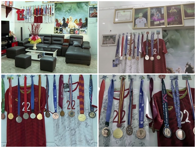 Ngắm nhà 3 cầu thủ trên tuổi của U23 Việt Nam: Tiến Linh - Hoàng Đức ở nhà bao sang xịn, Hùng Dũng sở hữu biệt thự 10 tỷ-6