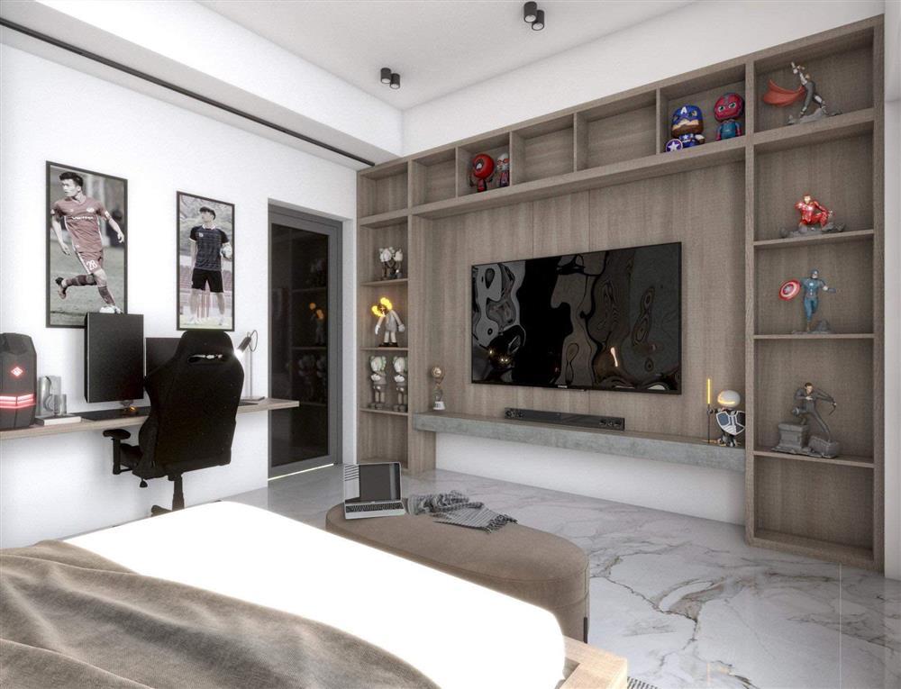 Ngắm nhà 3 cầu thủ trên tuổi của U23 Việt Nam: Tiến Linh - Hoàng Đức ở nhà bao sang xịn, Hùng Dũng sở hữu biệt thự 10 tỷ-17