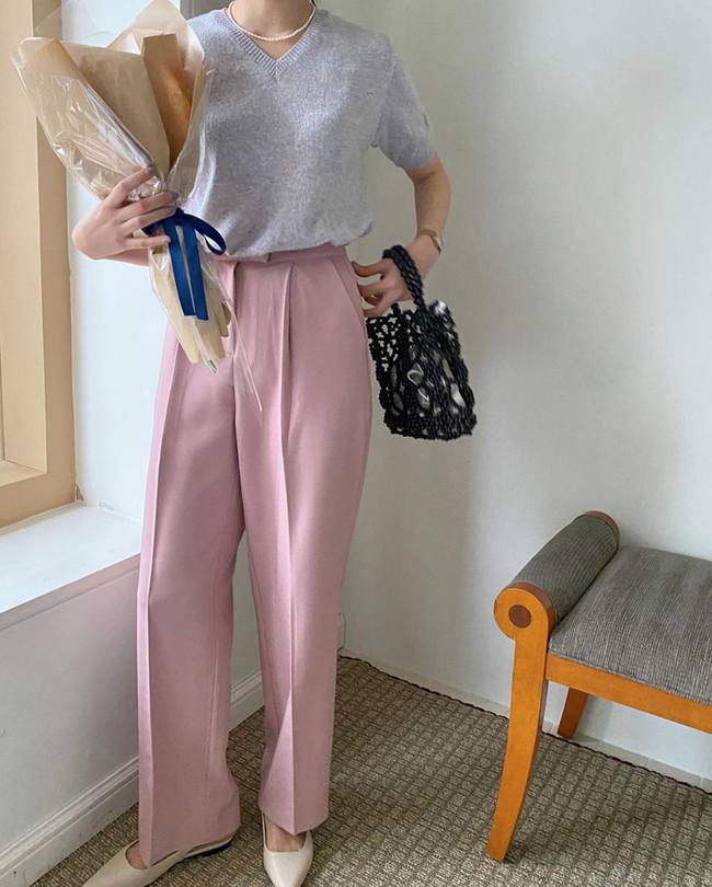 13 cách mặc quần màu pastel không sợ sến, chỉ trẻ trung và thanh lịch trở lên-5