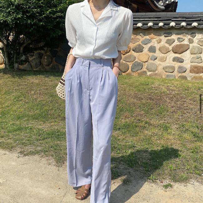 13 cách mặc quần màu pastel không sợ sến, chỉ trẻ trung và thanh lịch trở lên-9