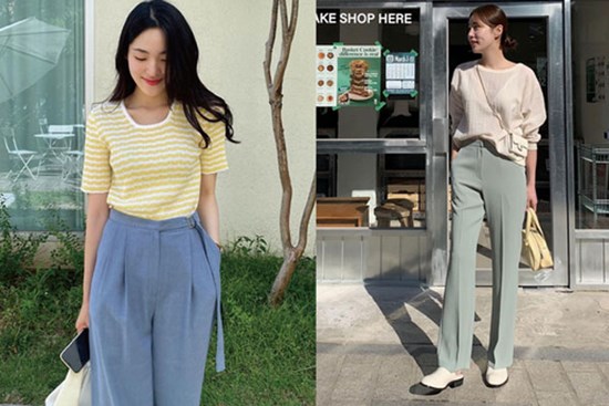13 cách mặc quần màu pastel không sợ sến, chỉ trẻ trung và thanh lịch trở lên