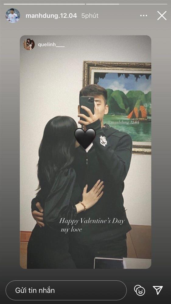Người hùng ĐT U23 Việt Nam Nhâm Mạnh Dũng: Công khai người yêu hot girl với loạt tin nhắn tình bể bình-2