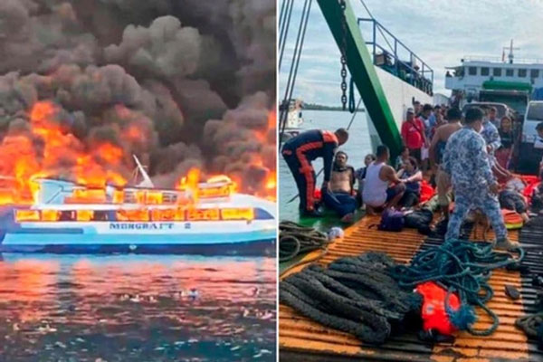 Cháy tàu chở khách tại Philiipines, ít nhất 7 người tử vong-1