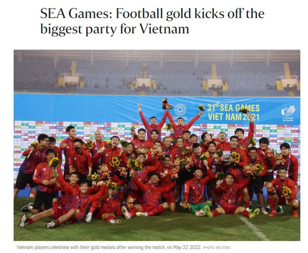 Truyền thông châu Á ngất ngây khi U23 Việt Nam lên đỉnh vinh quang-1