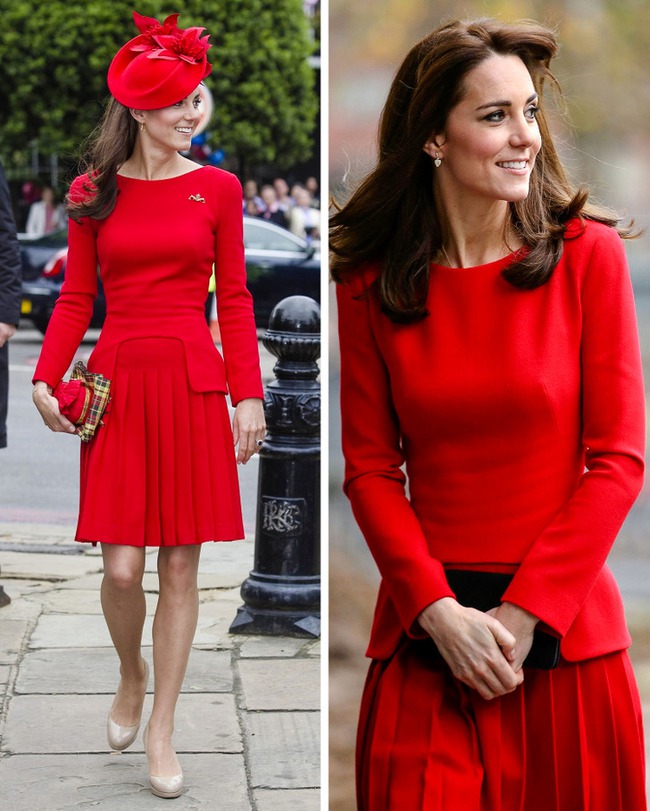 Bái phục Công nương Kate Middleton với những lần diện lại đồ cũ mà vẫn rất đẹp-2