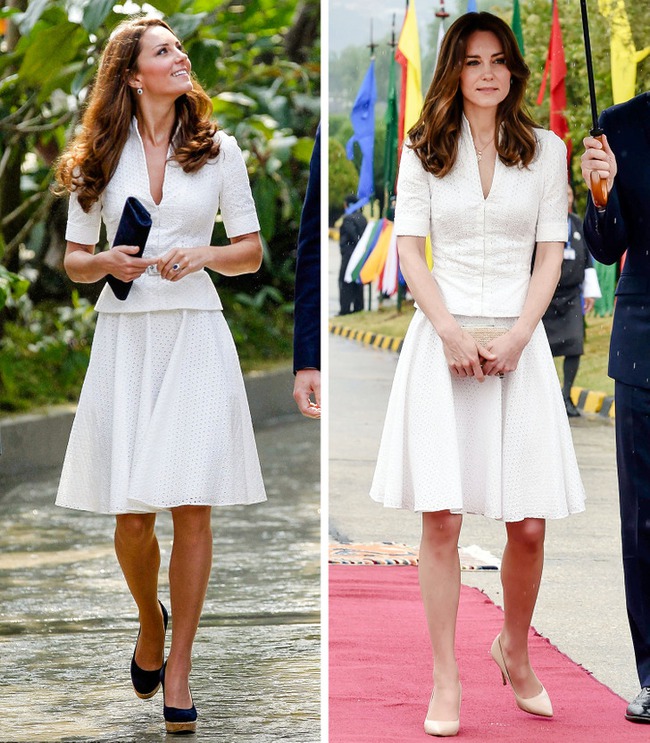 Bái phục Công nương Kate Middleton với những lần diện lại đồ cũ mà vẫn rất đẹp-12