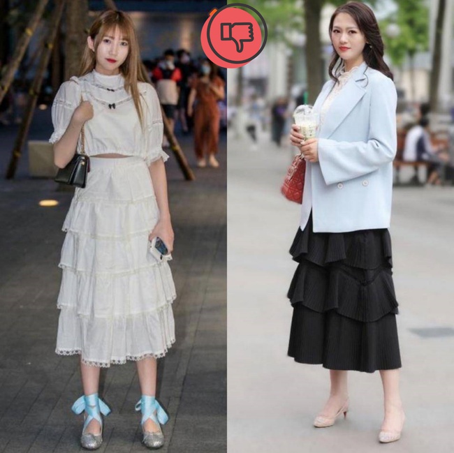 3 kiểu chân váy mặc lên là lộ hết eo thô bụng mỡ, còn khiến đôi chân như ngắn một mẩu-3