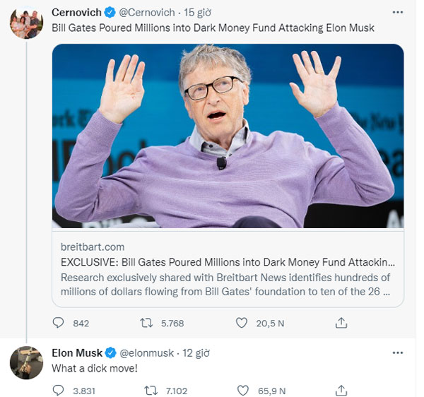 Khi tỷ phú cũng mê drama: Elon Musk tố Bill Gates chi hàng triệu USD chạy chiến dịch tấn công mình!-1