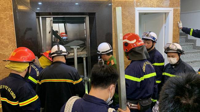 Cận cảnh hiện trường vụ rơi thang máy ở Hà Nội, 2 nạn nhân tử vong khi đang sửa thang-2