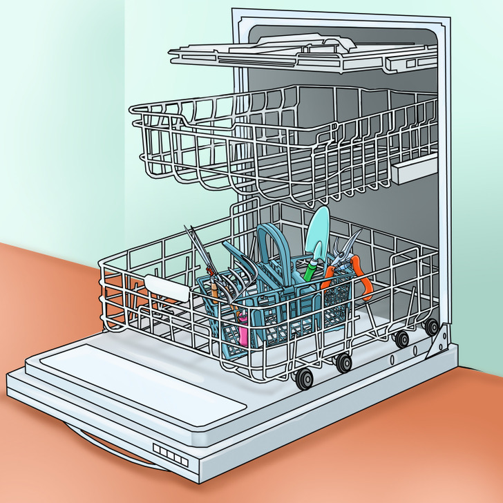 8 vật dụng bạn chưa từng nghĩ bỏ vào máy rửa bát hóa ra lại có thể sạch nhanh chóng-5