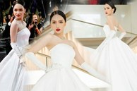 Hương Giang lên đồ lộng lẫy như cô dâu, tiếp bước Lý Nhã Kỳ tại LHP Cannes