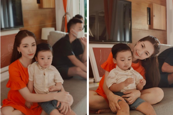 Tình cũ Hoà Minzy về Việt Nam đoàn tụ con trai sau gần 1 năm ở Úc-5