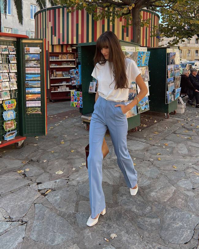 Phụ nữ Pháp diện quần âu đẹp từ công sở ra phố-4