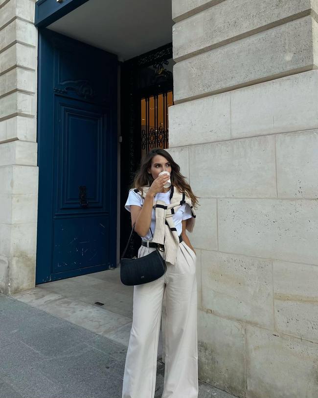 Phụ nữ Pháp diện quần âu đẹp từ công sở ra phố-7