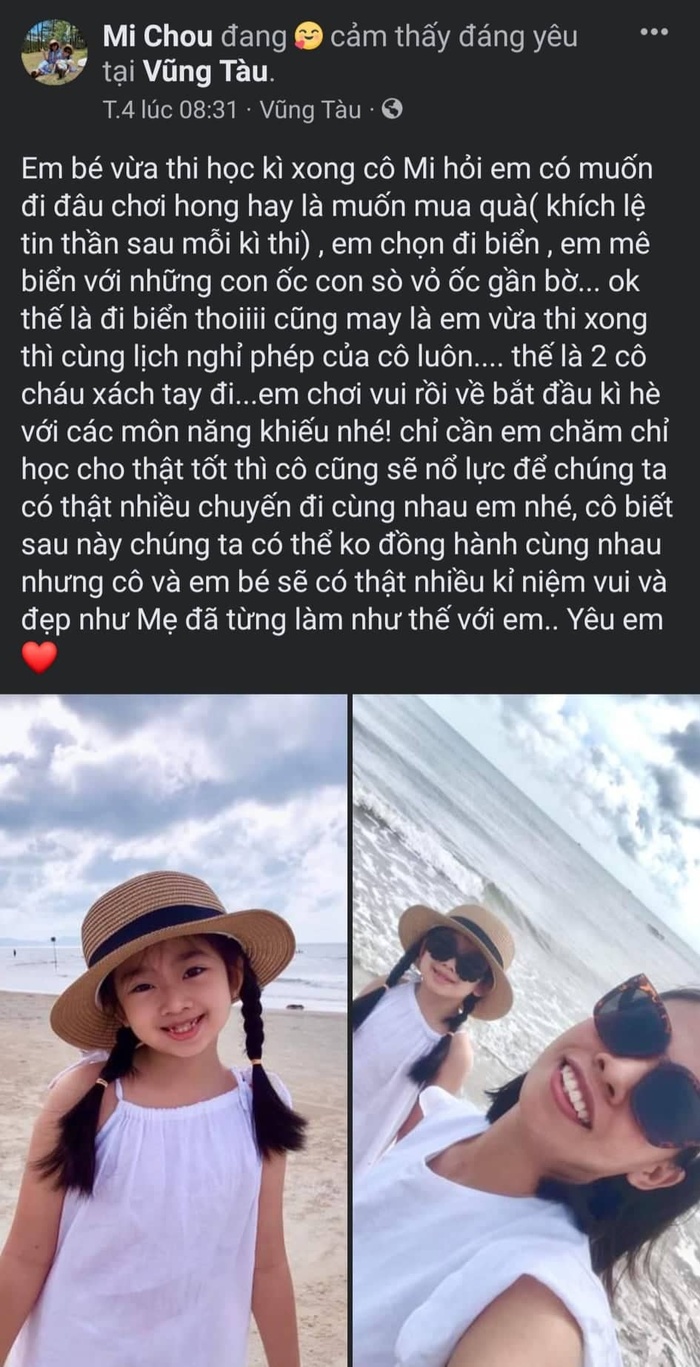 Con gái Mai Phương được bảo mẫu đưa đi du lịch sau thi học kỳ, tiếp tục chăm sóc thiên thần nhỏ-5