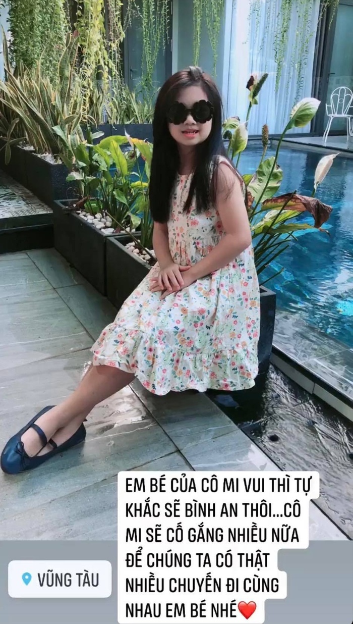 Con gái Mai Phương được bảo mẫu đưa đi du lịch sau thi học kỳ, tiếp tục chăm sóc thiên thần nhỏ-3