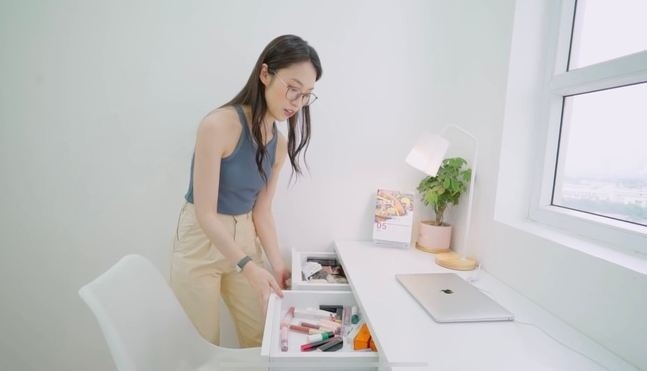 Khám phá căn hộ 100m2 của Khánh Vy - MC trẻ nhất Đường lên đỉnh Olympia-4