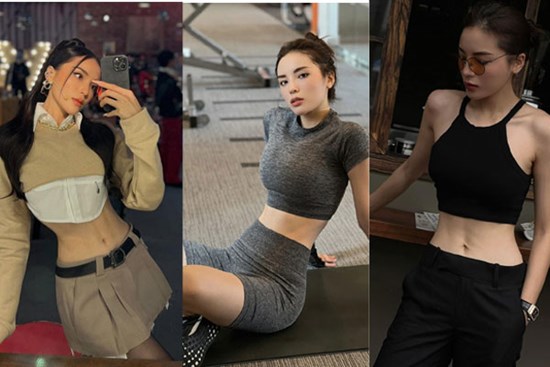 Hoa hậu Kỳ Duyên chăm chỉ mặc crop top khoe vòng eo 