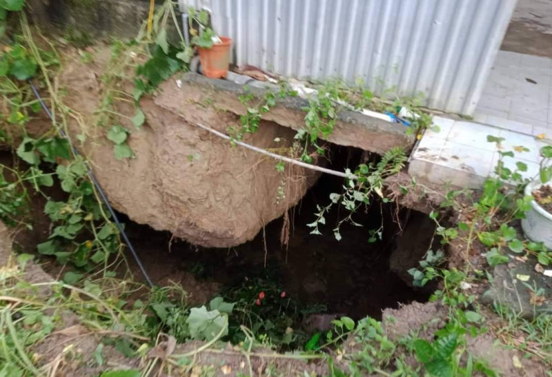 Hố tử thần xuất hiện trong phòng ngủ sau tiếng nổ lớn-2