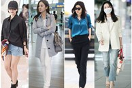 Style sân bay của tường thành nhan sắc Hàn: Song Hye Kyo lép vế hoàn toàn trước 'mợ chảnh'