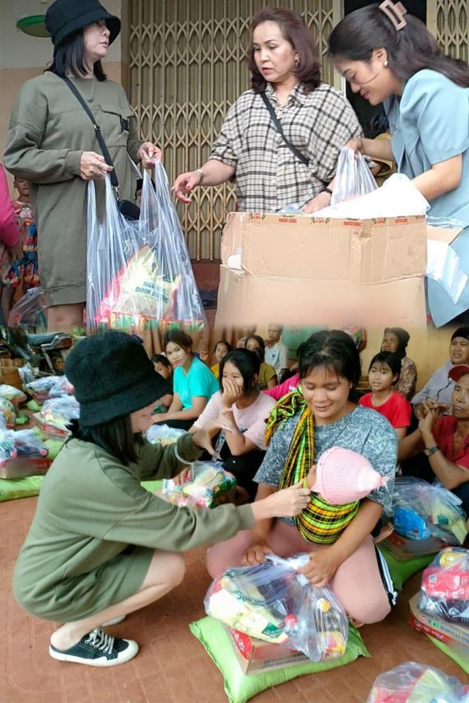 Hậu xác nhận chia tay Kiều Minh Tuấn, Cát Phượng tất bật đi làm từ thiện, thần thái nay đã tươi vui hơn hẳn-5