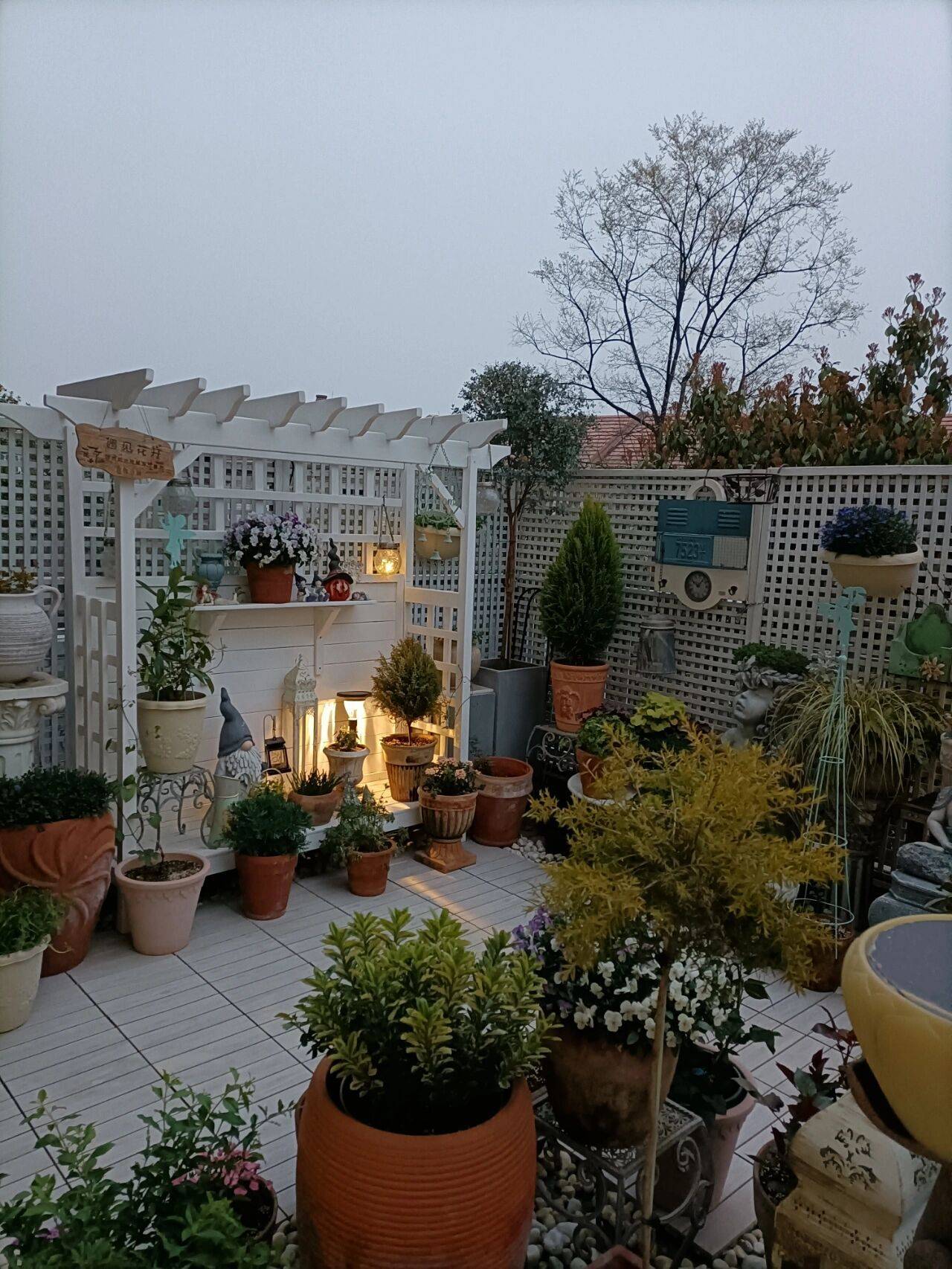 Khu vườn sân thượng 40m² được mẹ đảm thành phố tự tay làm từ A đến Z, khiến bạn ngắm không biết chán-21